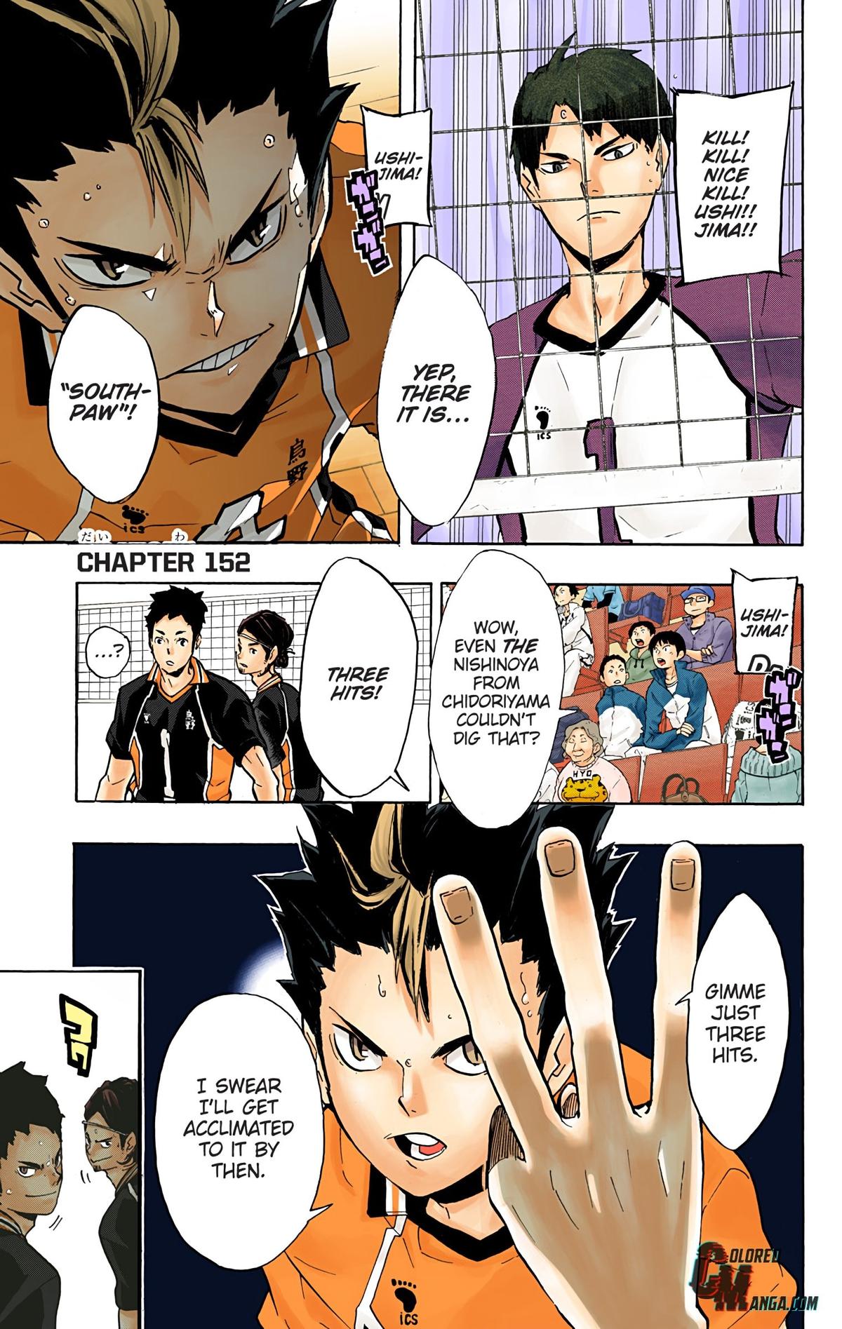 Haikyu!! (Color) Chapter 152