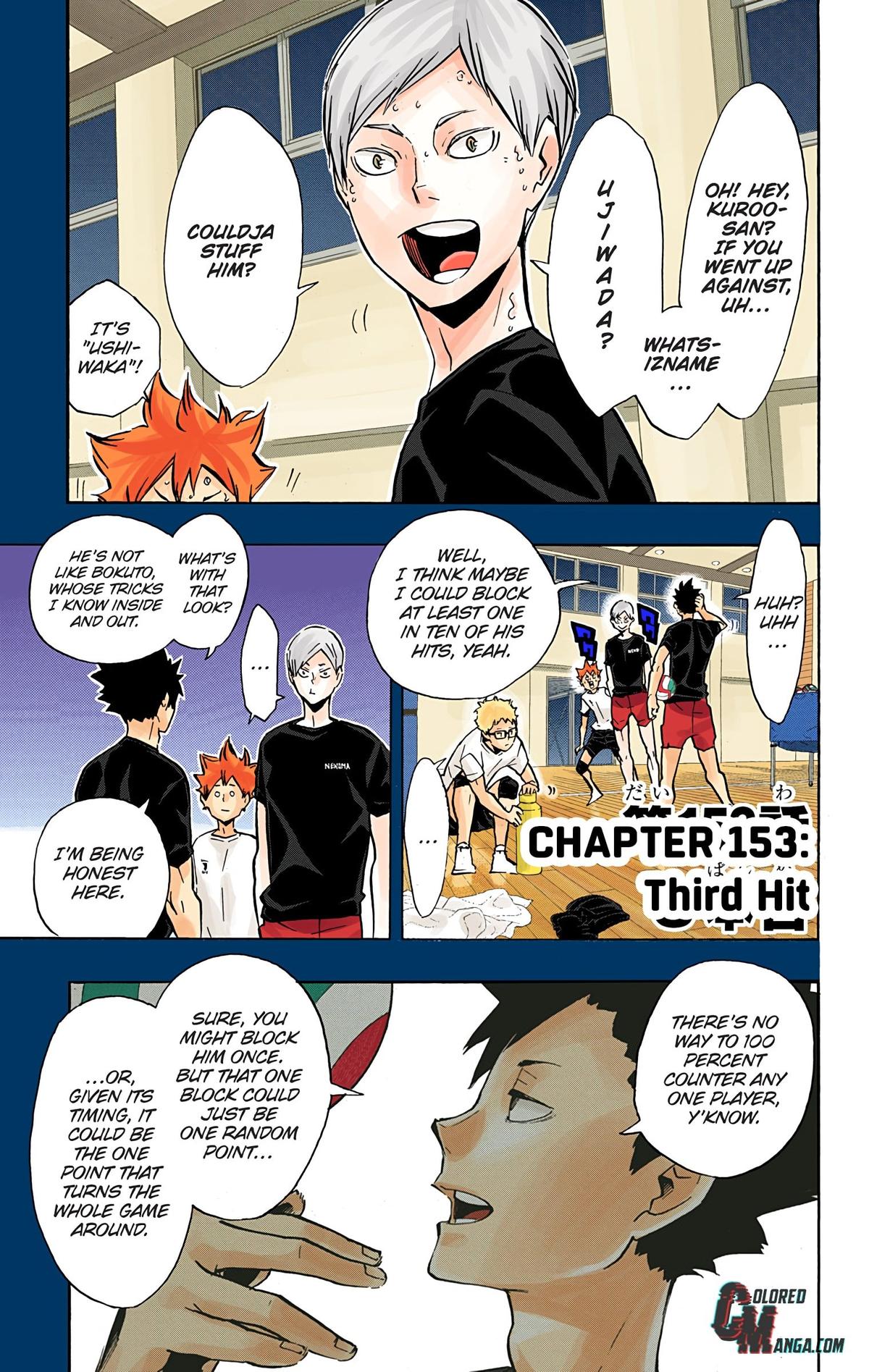 Haikyu!! (Color) Chapter 153