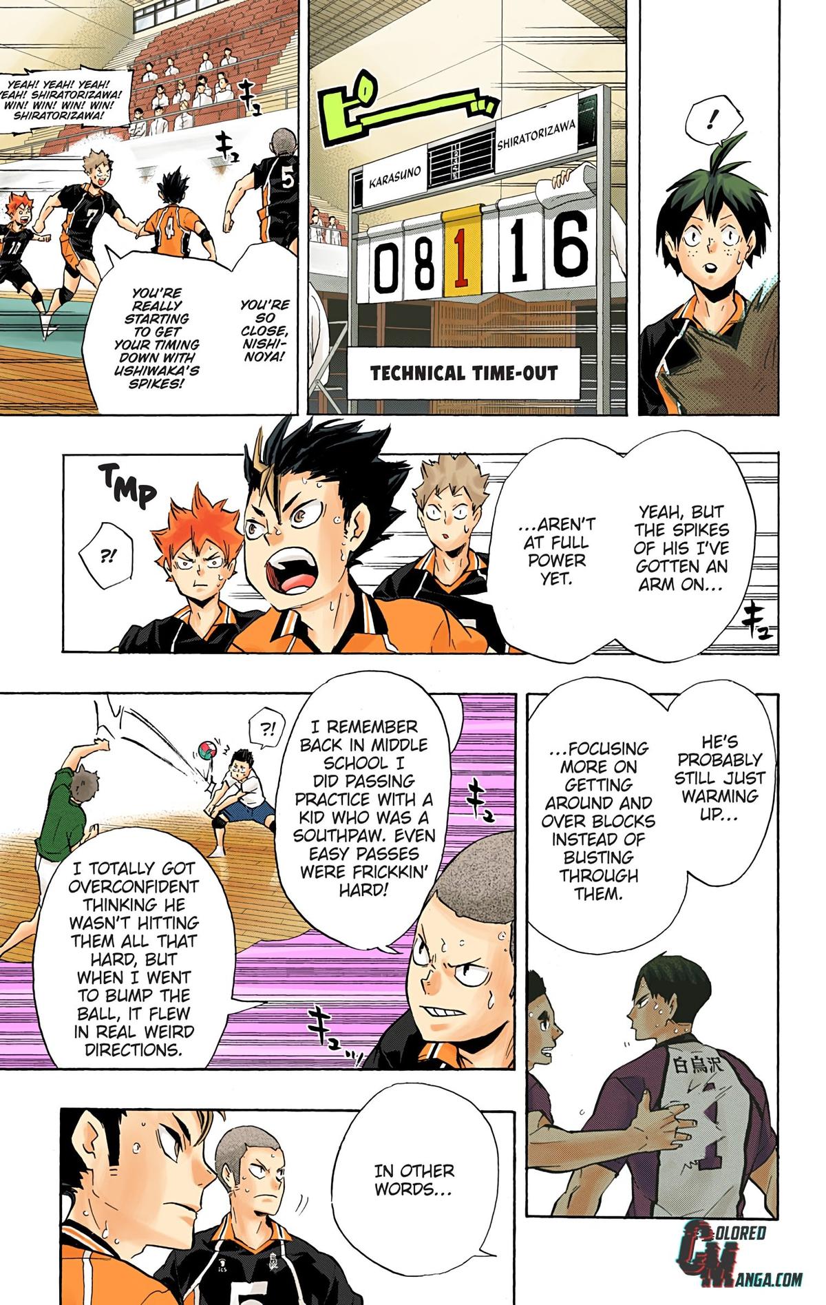 Haikyu!! (Color) Chapter 153