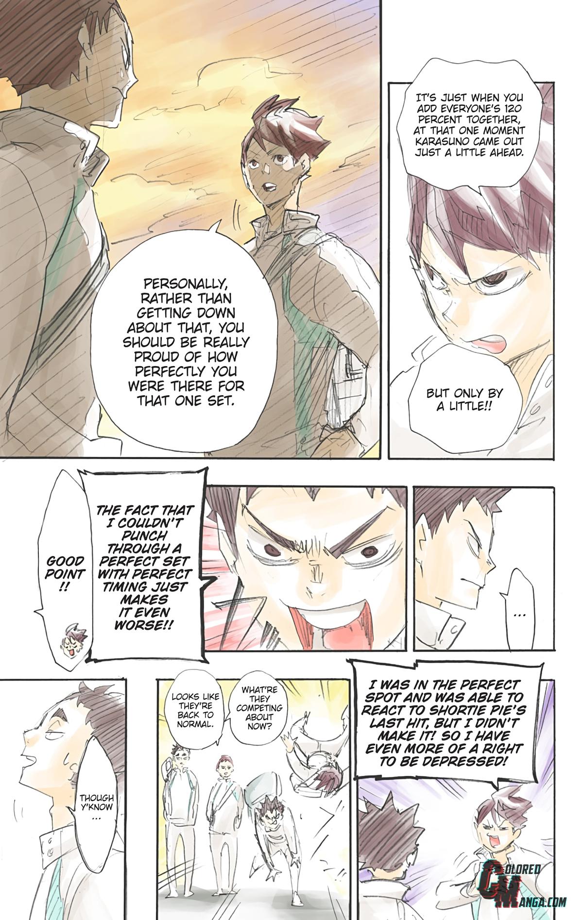 Haikyu!! (Color) Chapter 153.5