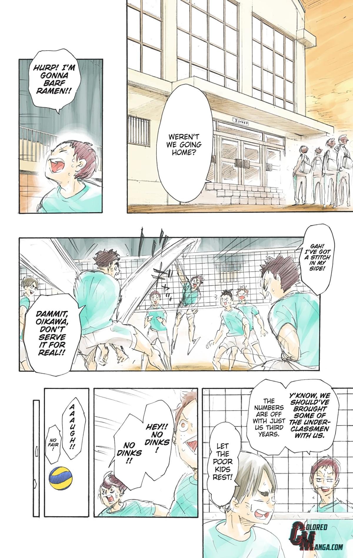 Haikyu!! (Color) Chapter 153.5