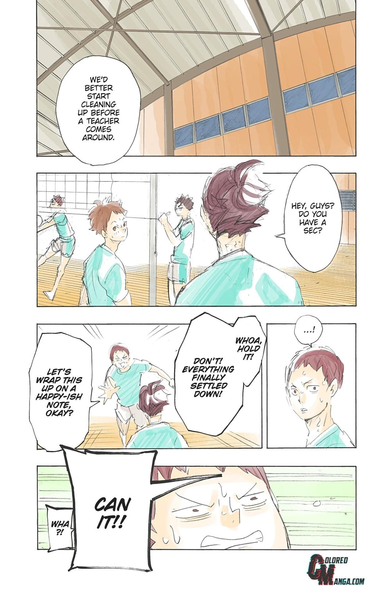 Haikyu!! (Color) Chapter 153.5