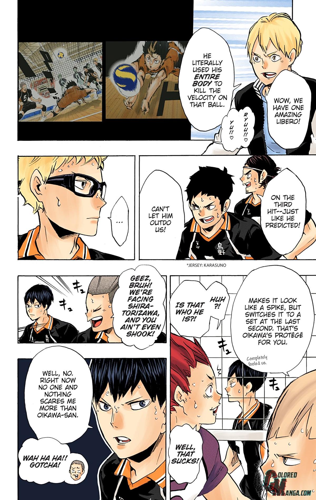 Haikyu!! (Color) Chapter 154