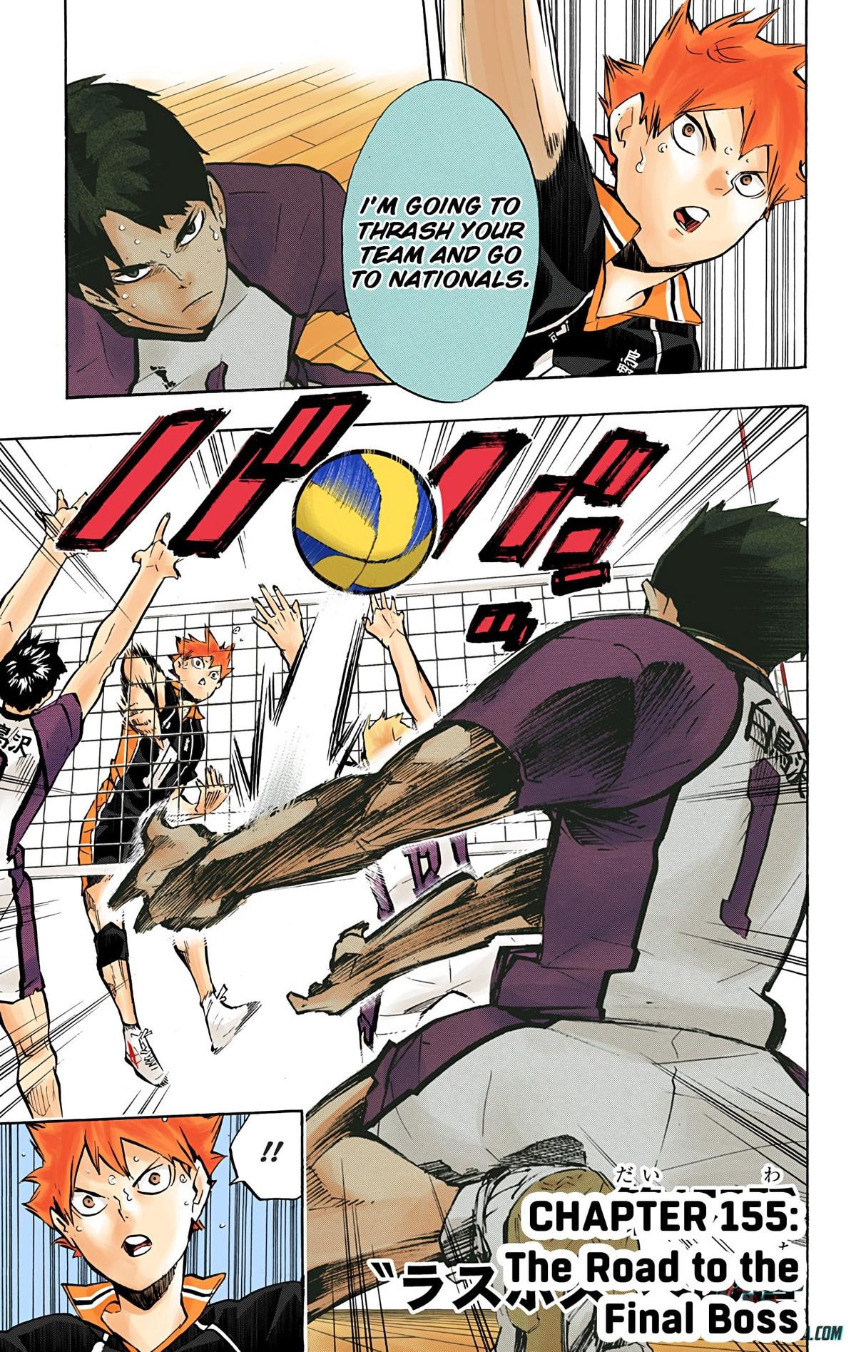 Haikyu!! (Color) Chapter 155