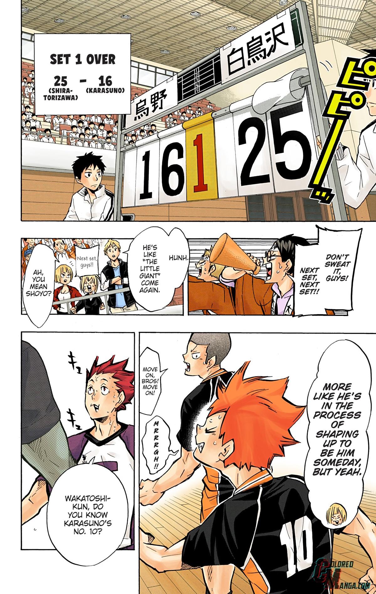 Haikyu!! (Color) Chapter 155