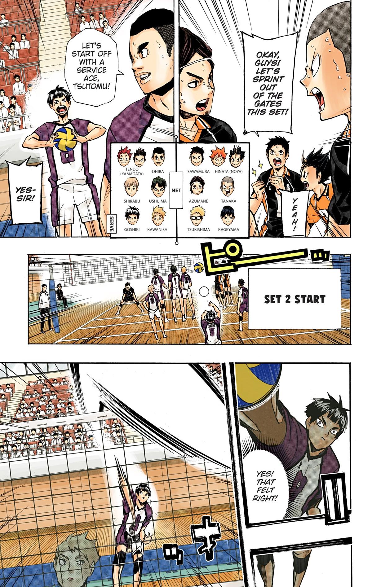 Haikyu!! (Color) Chapter 155