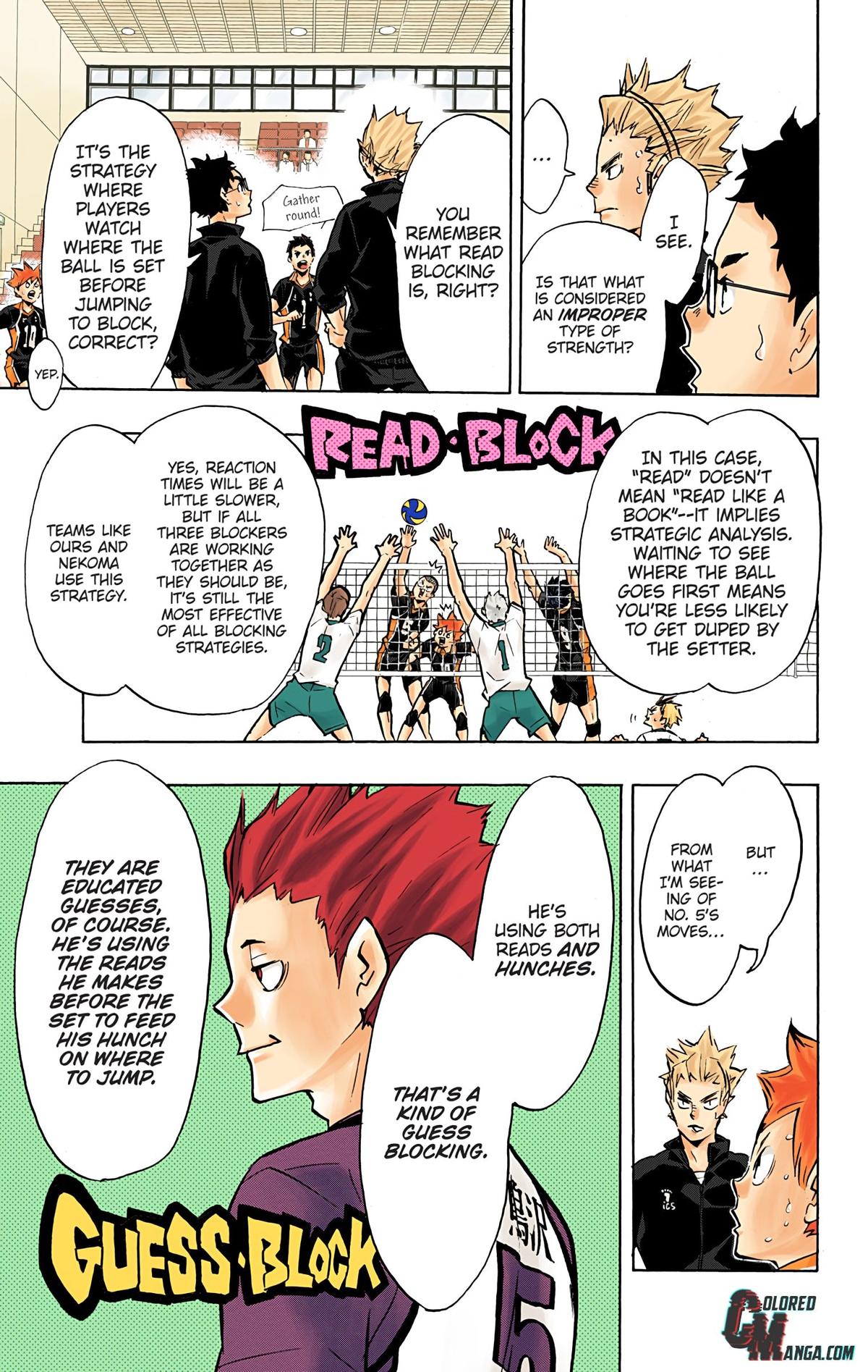 Haikyu!! (Color) Chapter 156