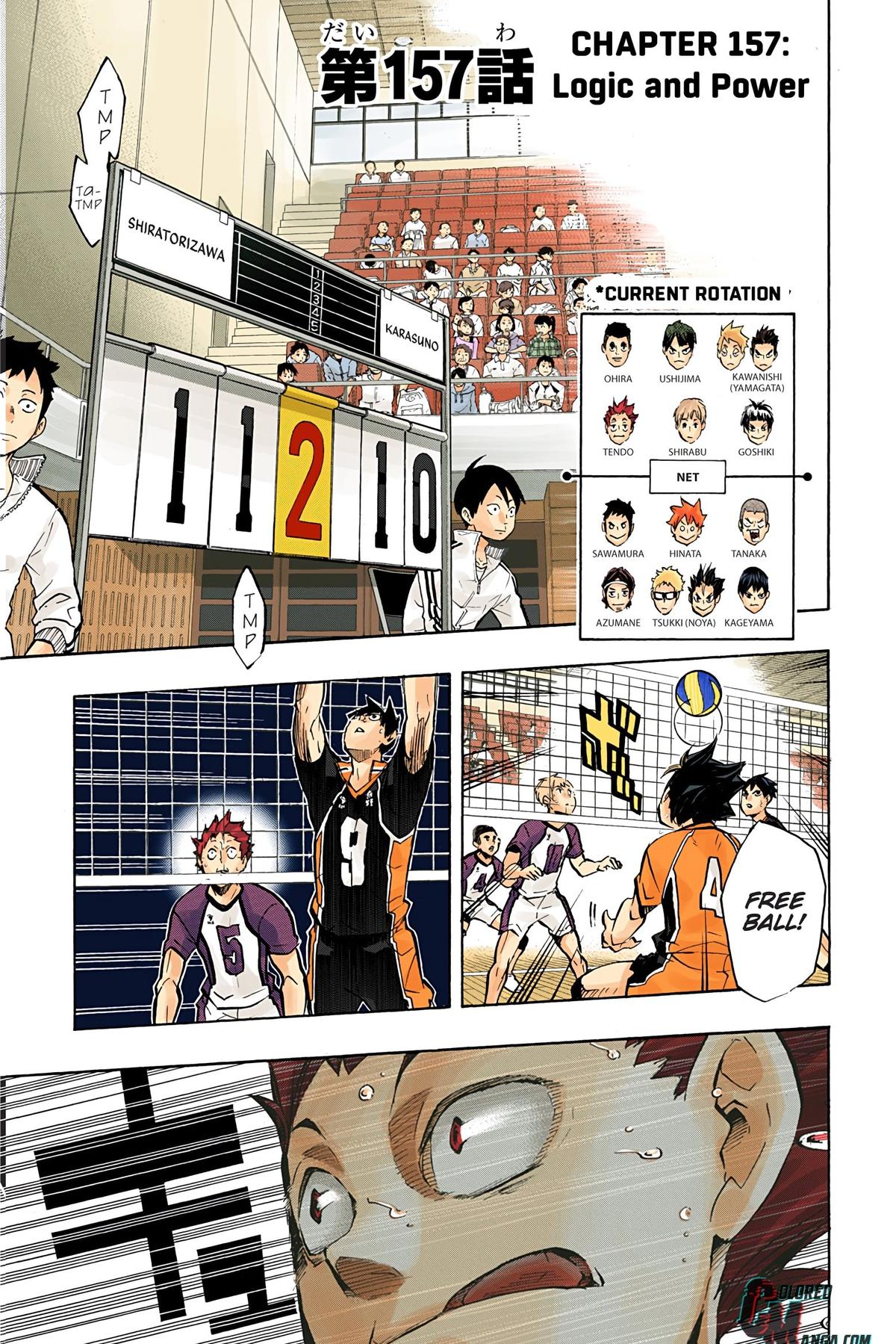 Haikyu!! (Color) Chapter 157