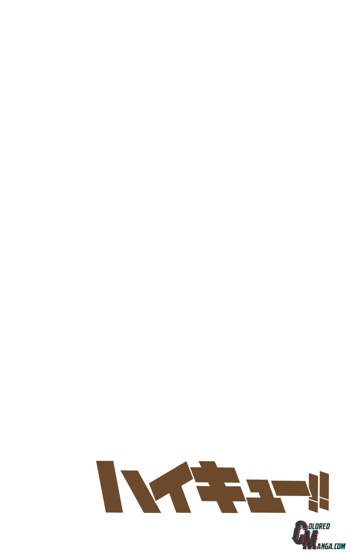 Haikyu!! (Color) Chapter 158