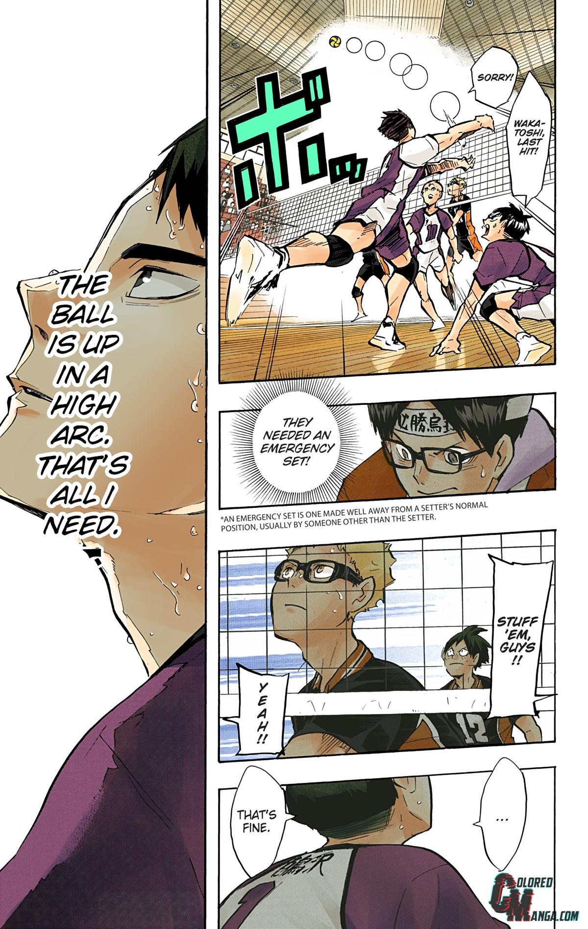Haikyu!! (Color) Chapter 158