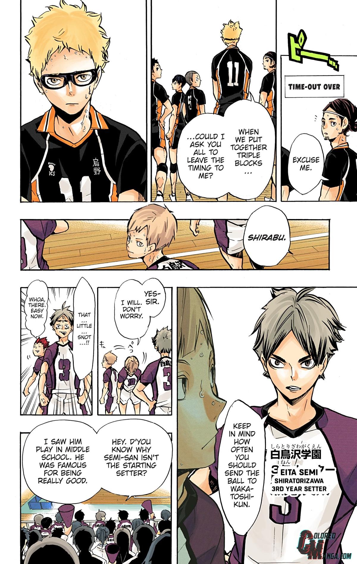 Haikyu!! (Color) Chapter 159