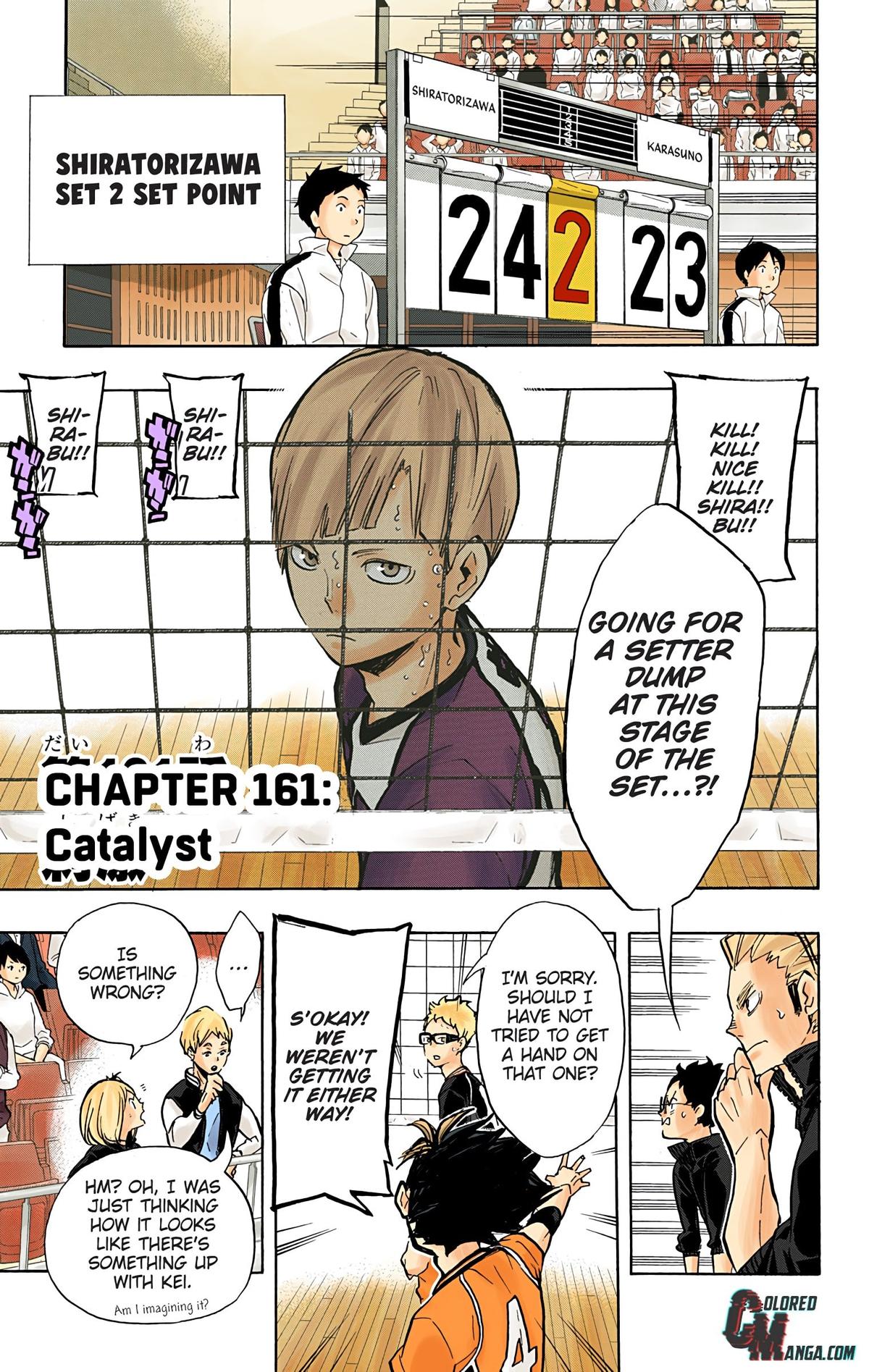 Haikyu!! (Color) Chapter 161