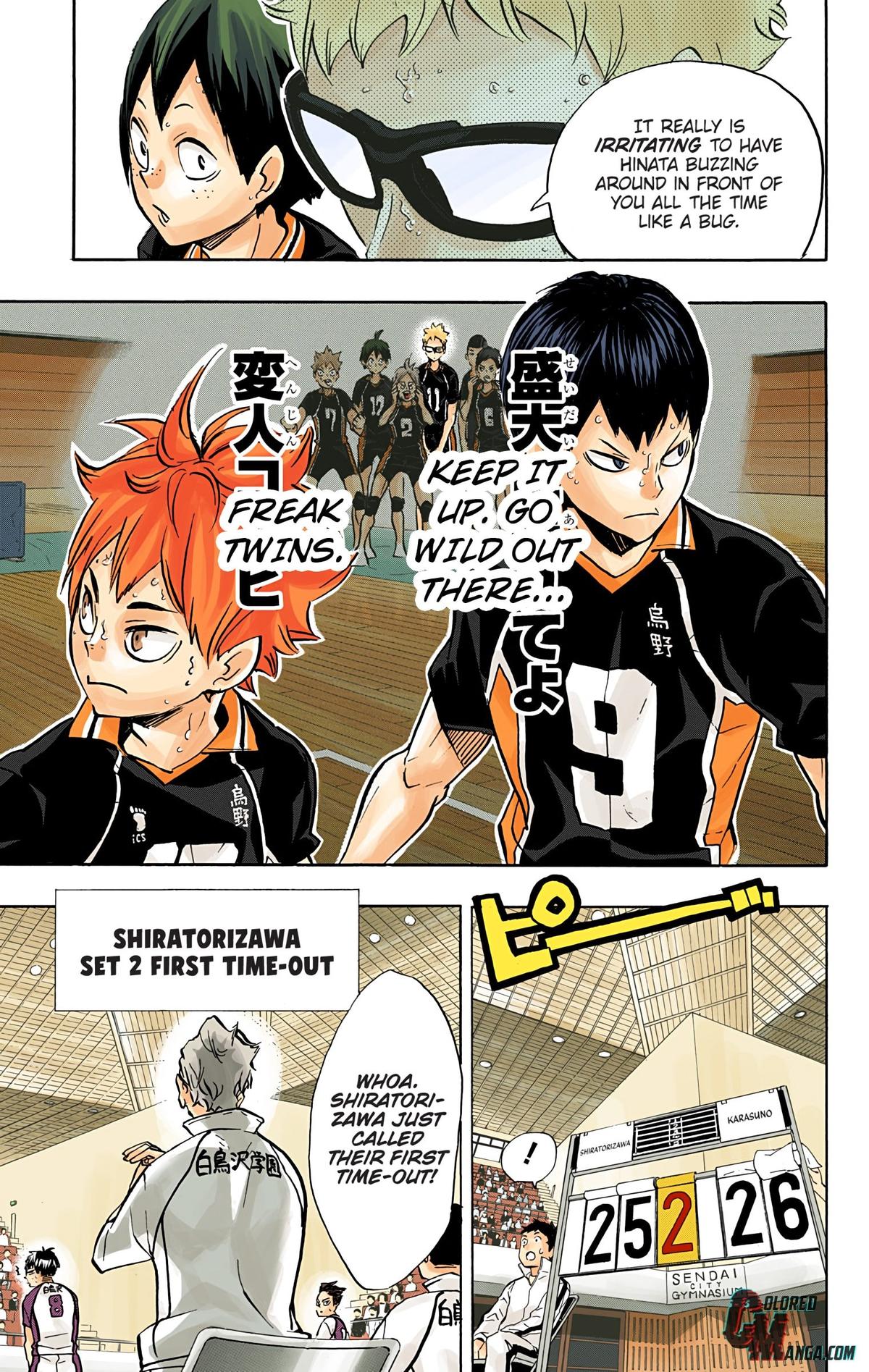 Haikyu!! (Color) Chapter 161