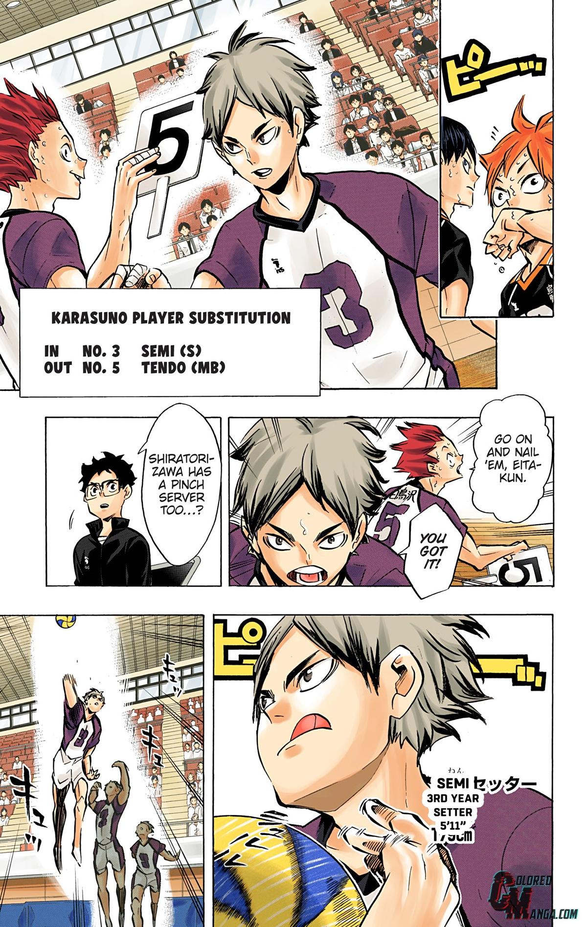 Haikyu!! (Color) Chapter 162
