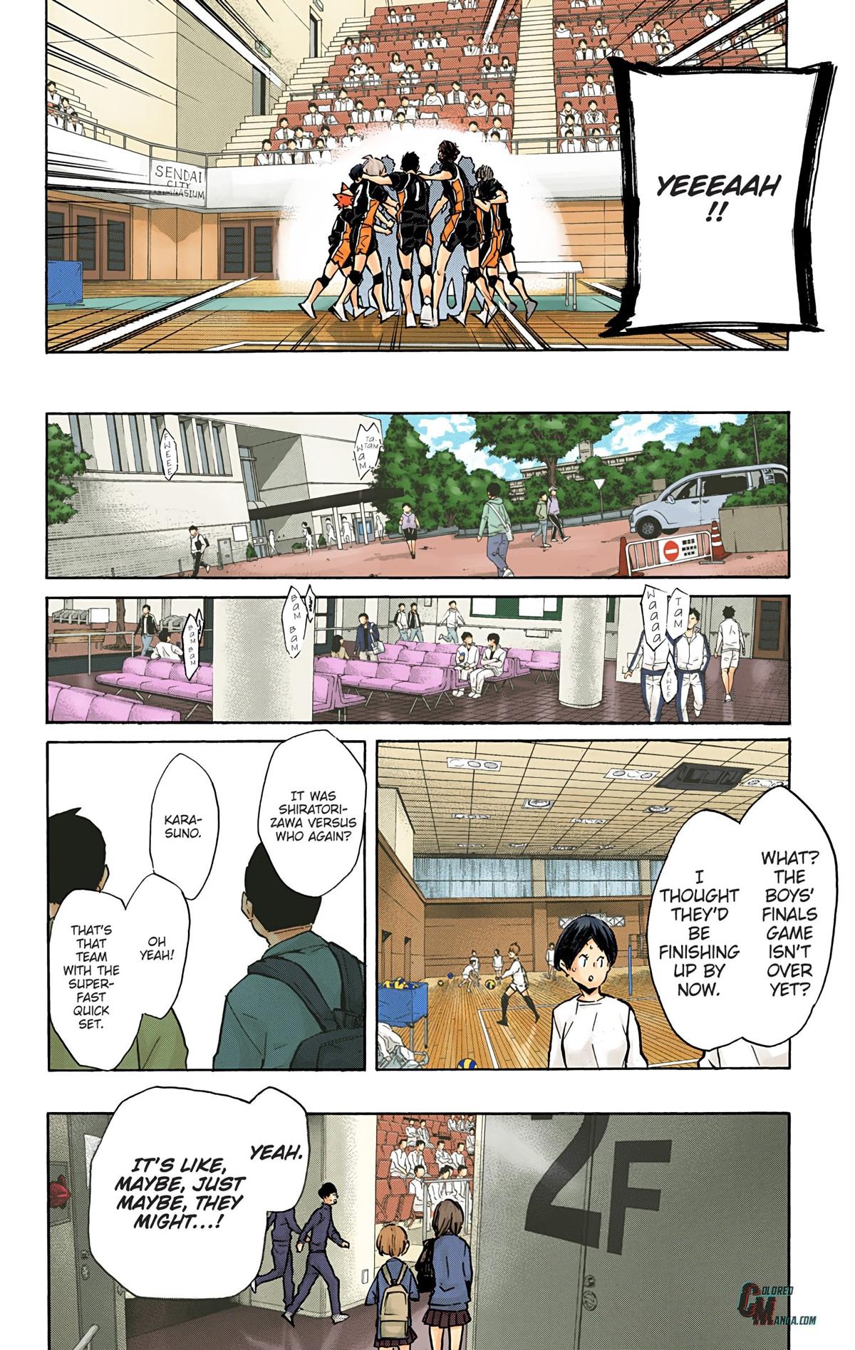 Haikyu!! (Color) Chapter 164