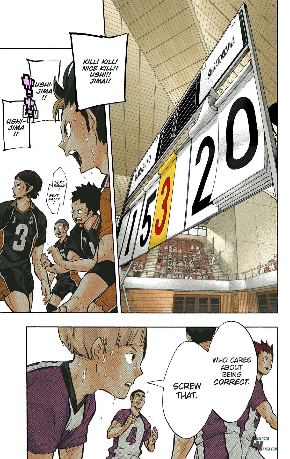 Haikyu!! (Color) Chapter 164
