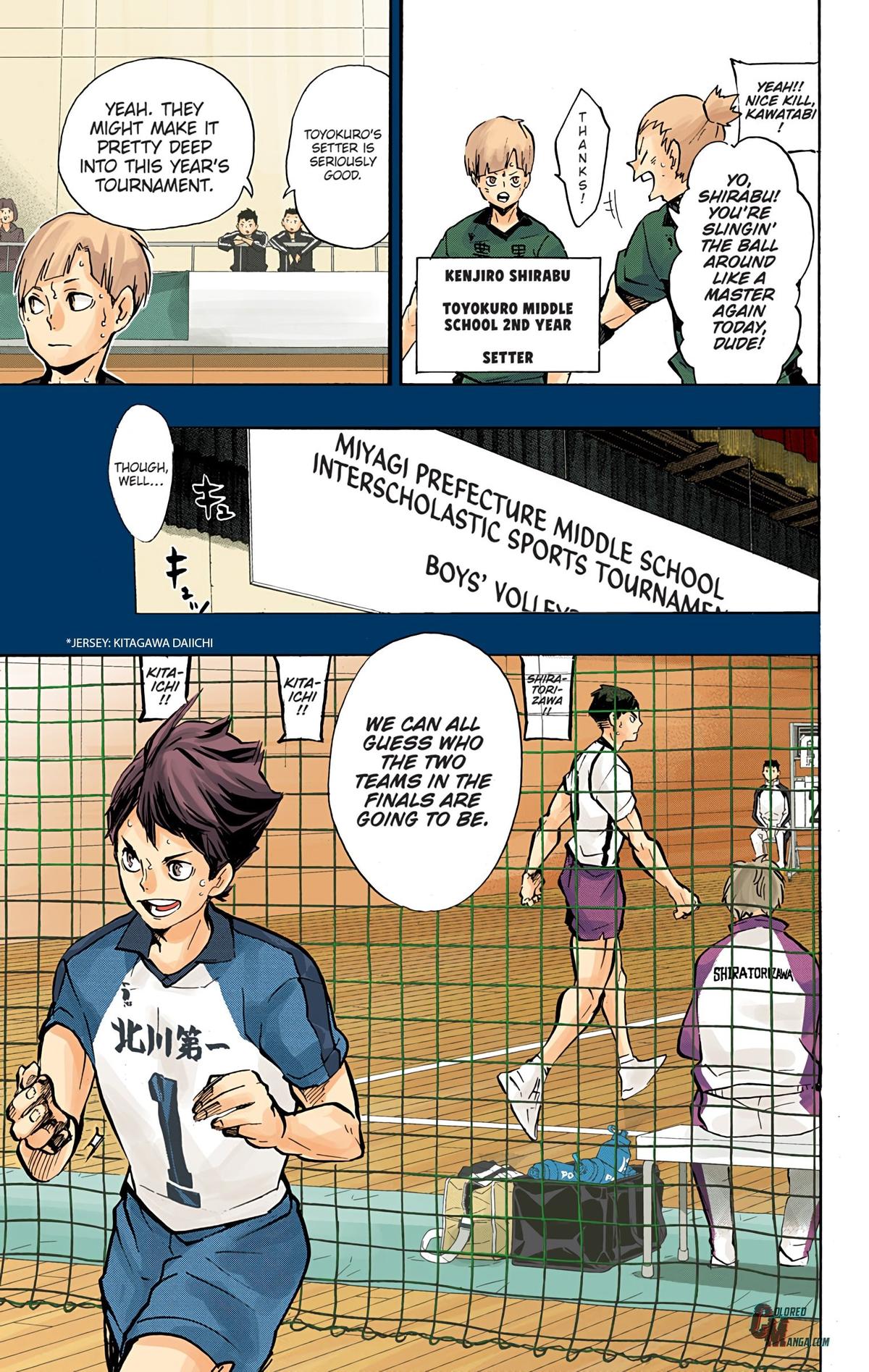 Haikyu!! (Color) Chapter 165
