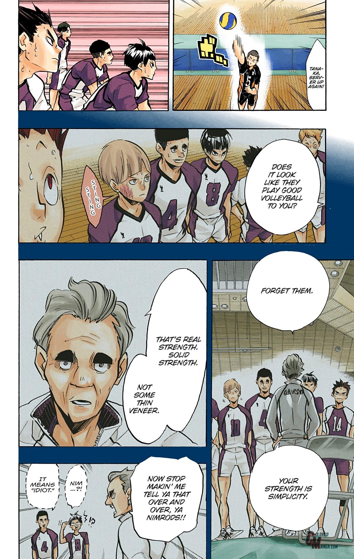 Haikyu!! (Color) Chapter 165