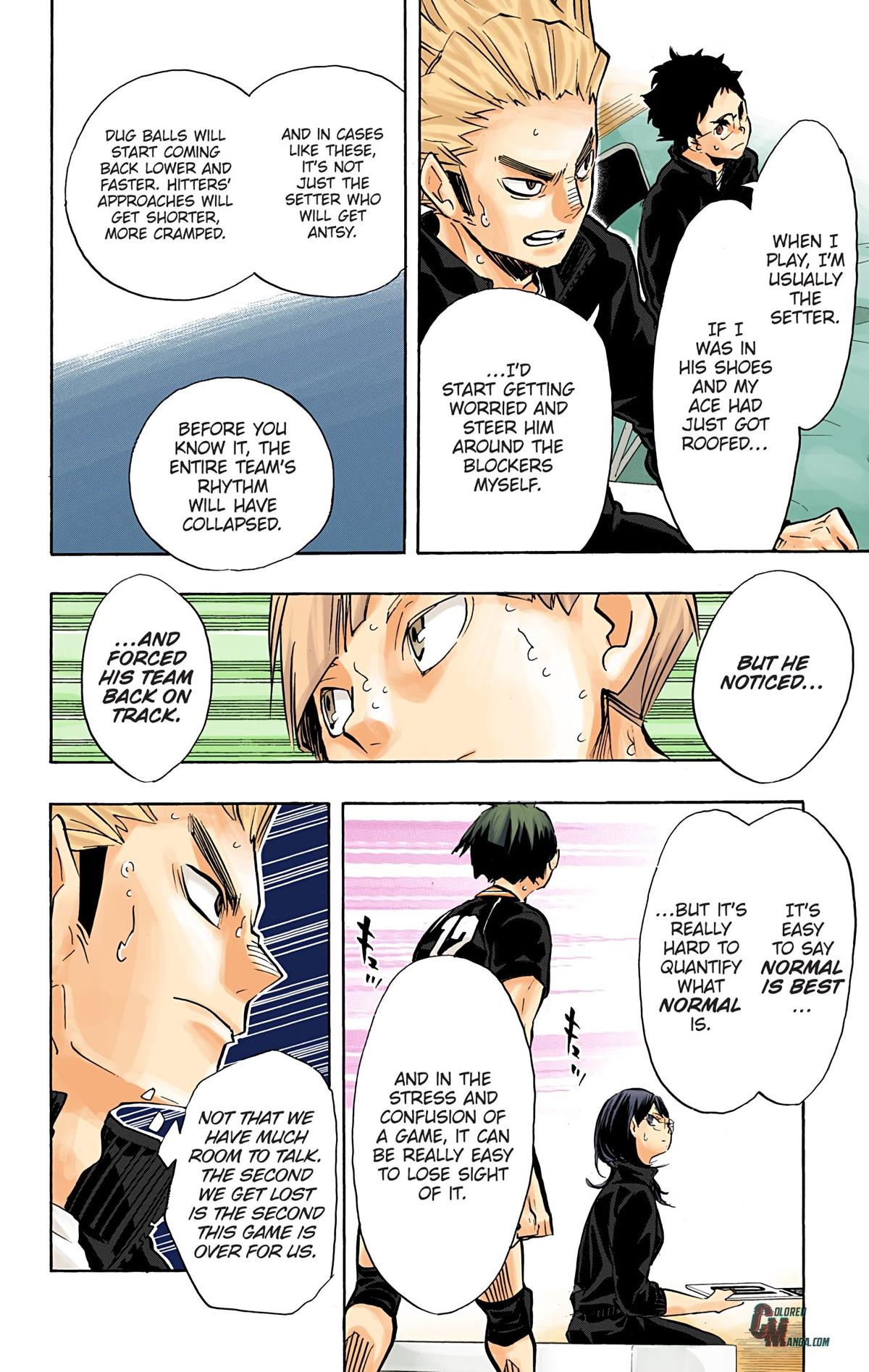 Haikyu!! (Color) Chapter 165