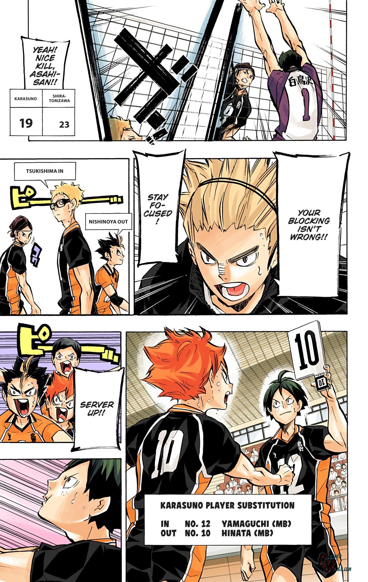 Haikyu!! (Color) Chapter 165
