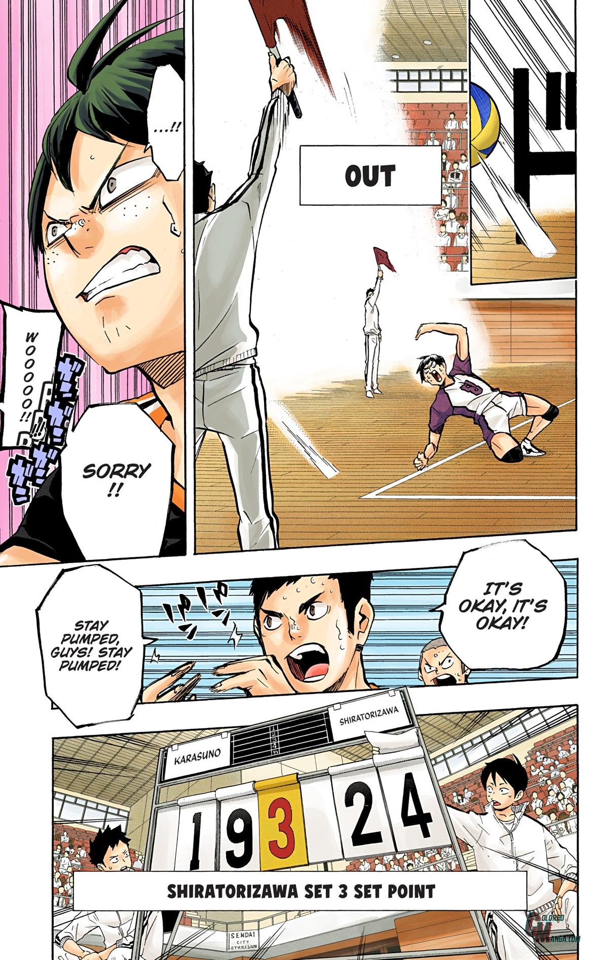 Haikyu!! (Color) Chapter 165