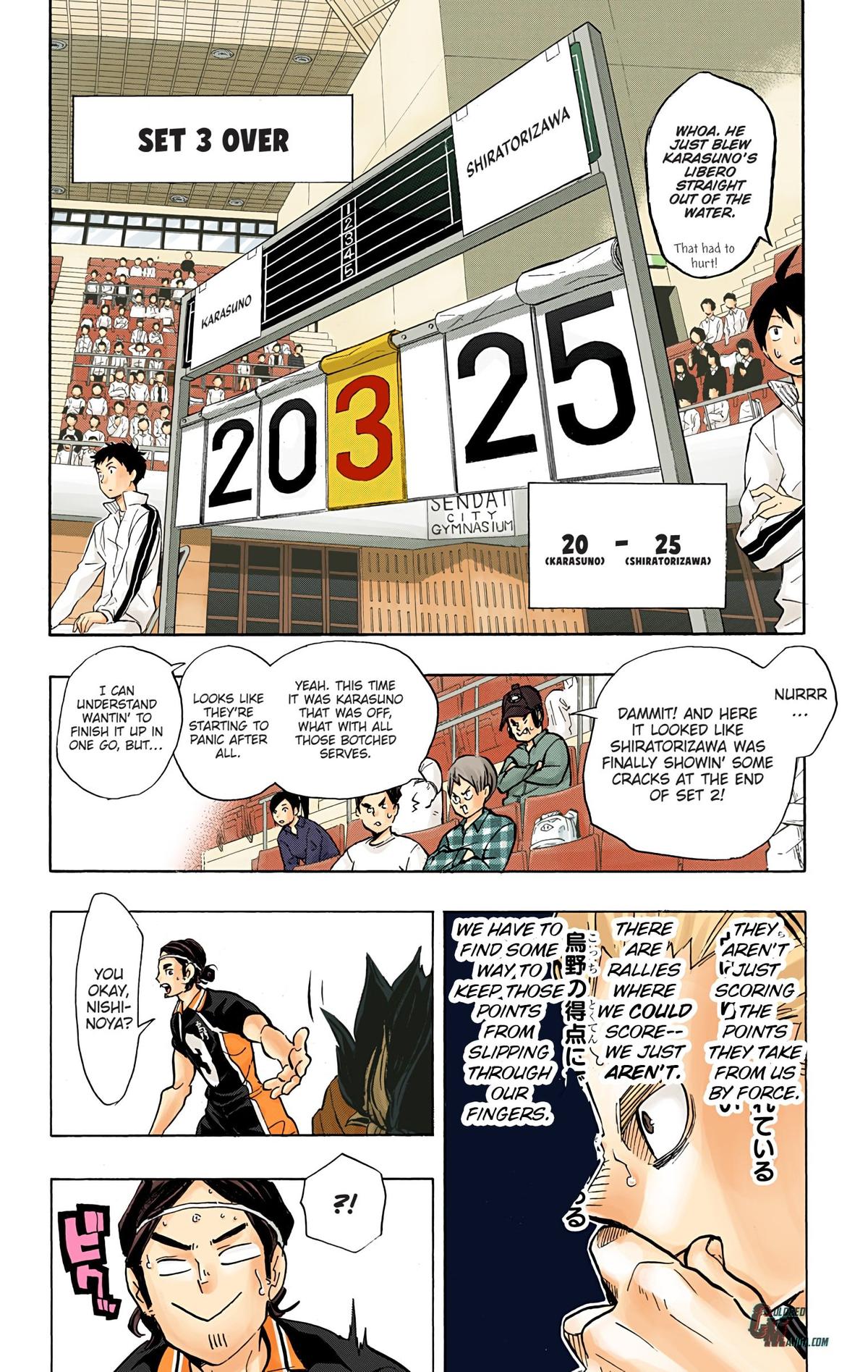 Haikyu!! (Color) Chapter 166