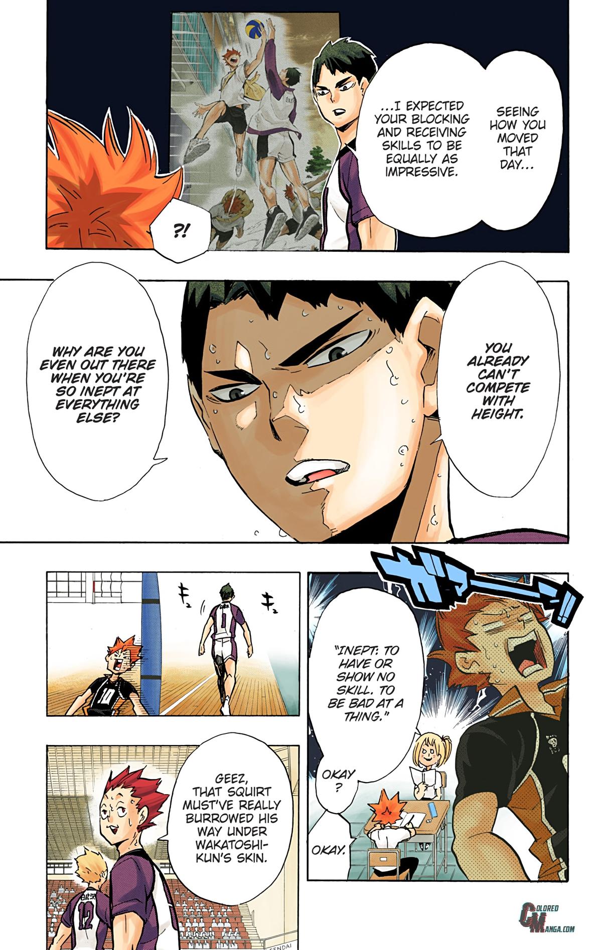 Haikyu!! (Color) Chapter 166