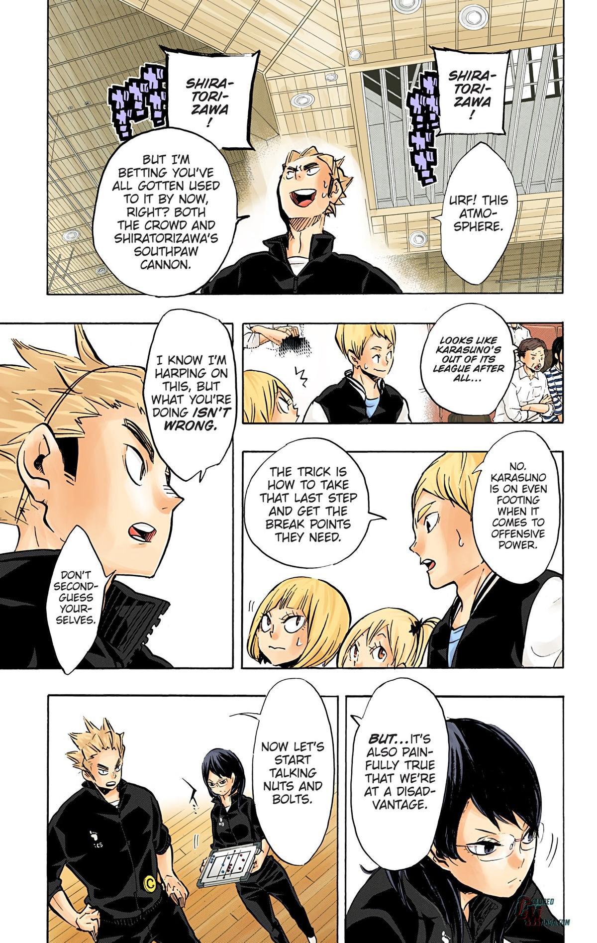 Haikyu!! (Color) Chapter 166