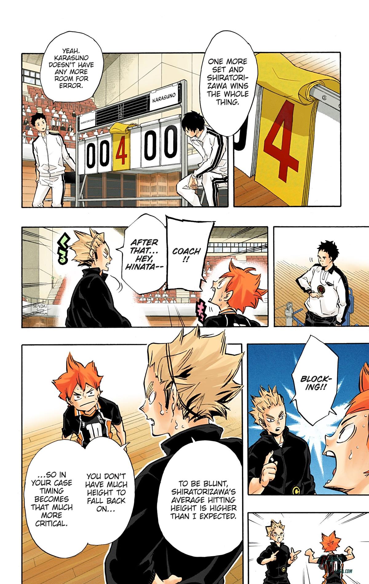 Haikyu!! (Color) Chapter 166