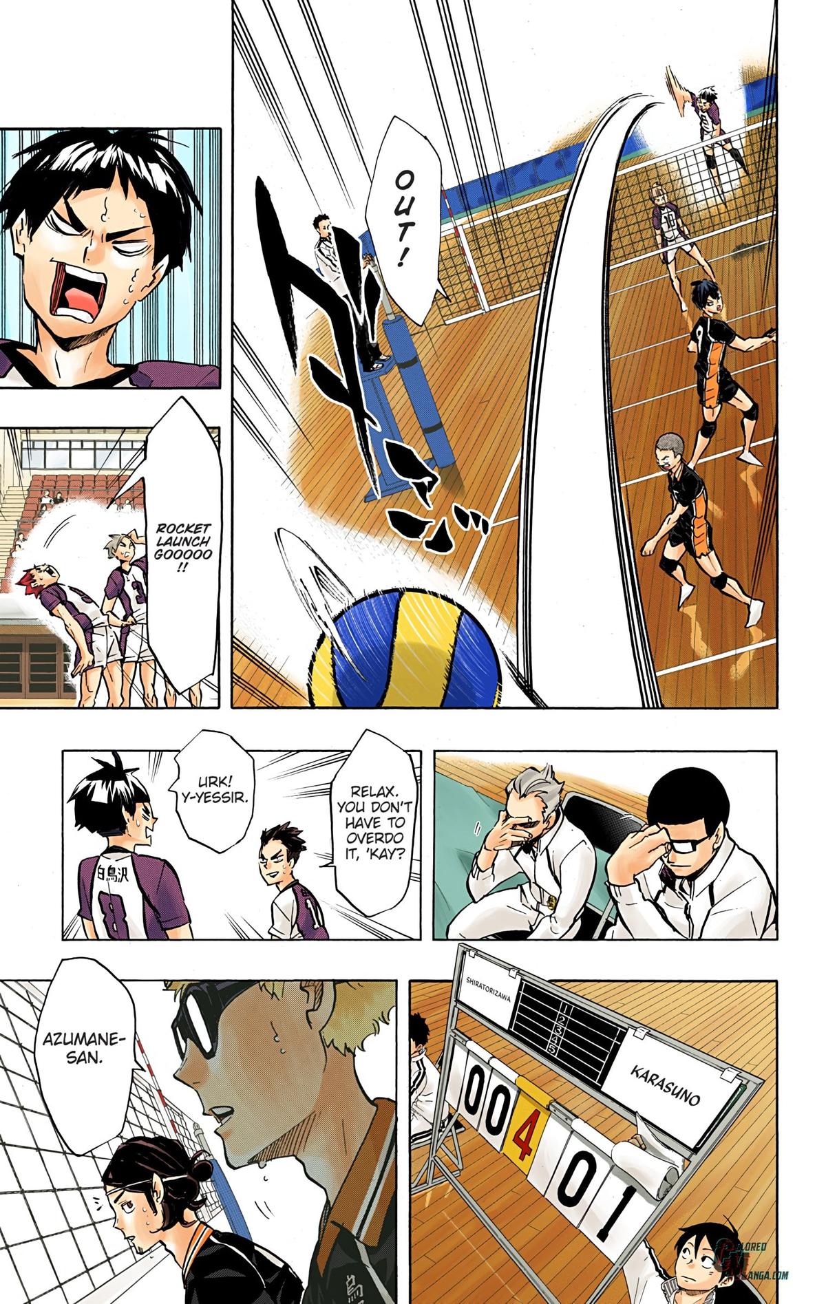 Haikyu!! (Color) Chapter 166