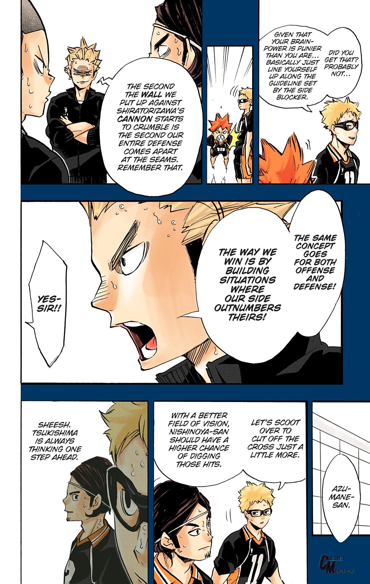 Haikyu!! (Color) Chapter 167