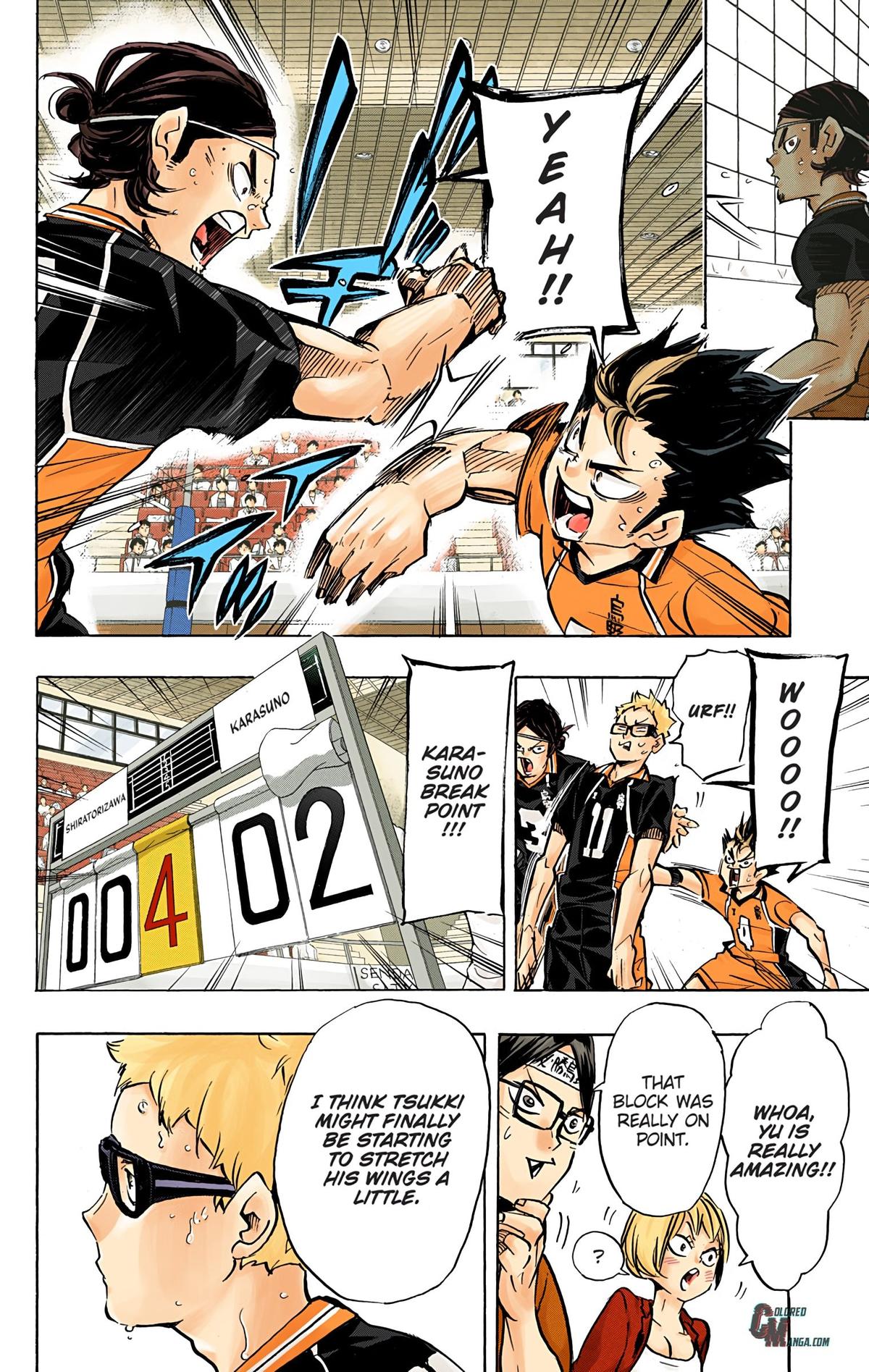Haikyu!! (Color) Chapter 167