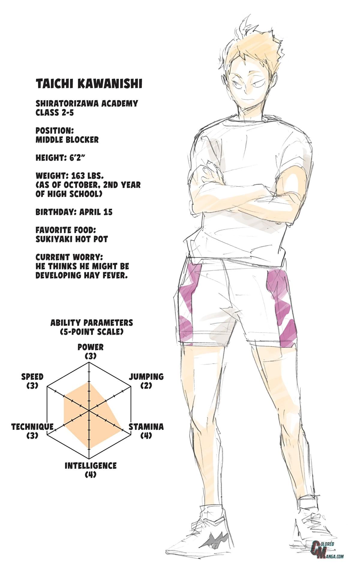 Haikyu!! (Color) Chapter 167