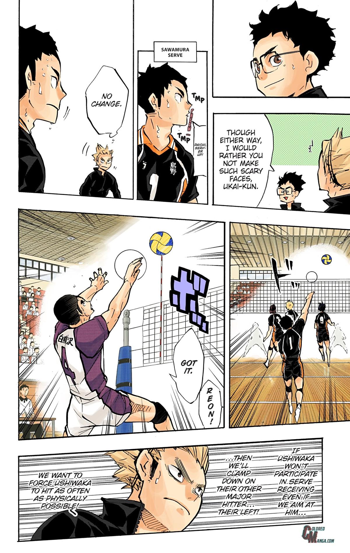 Haikyu!! (Color) Chapter 168