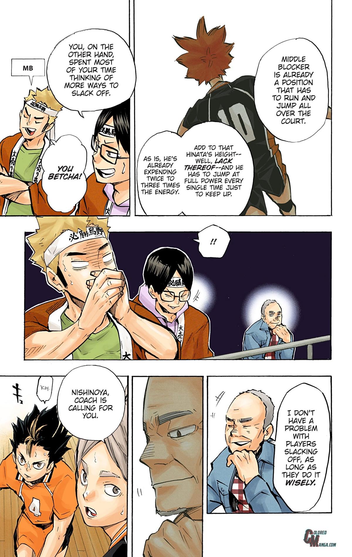Haikyu!! (Color) Chapter 170