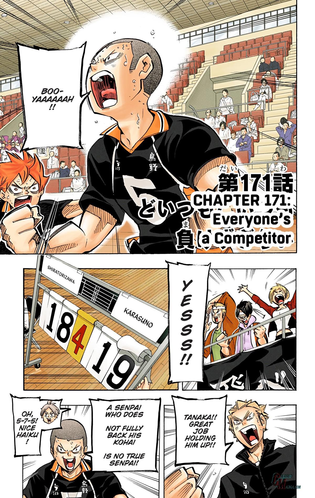 Haikyu!! (Color) Chapter 171