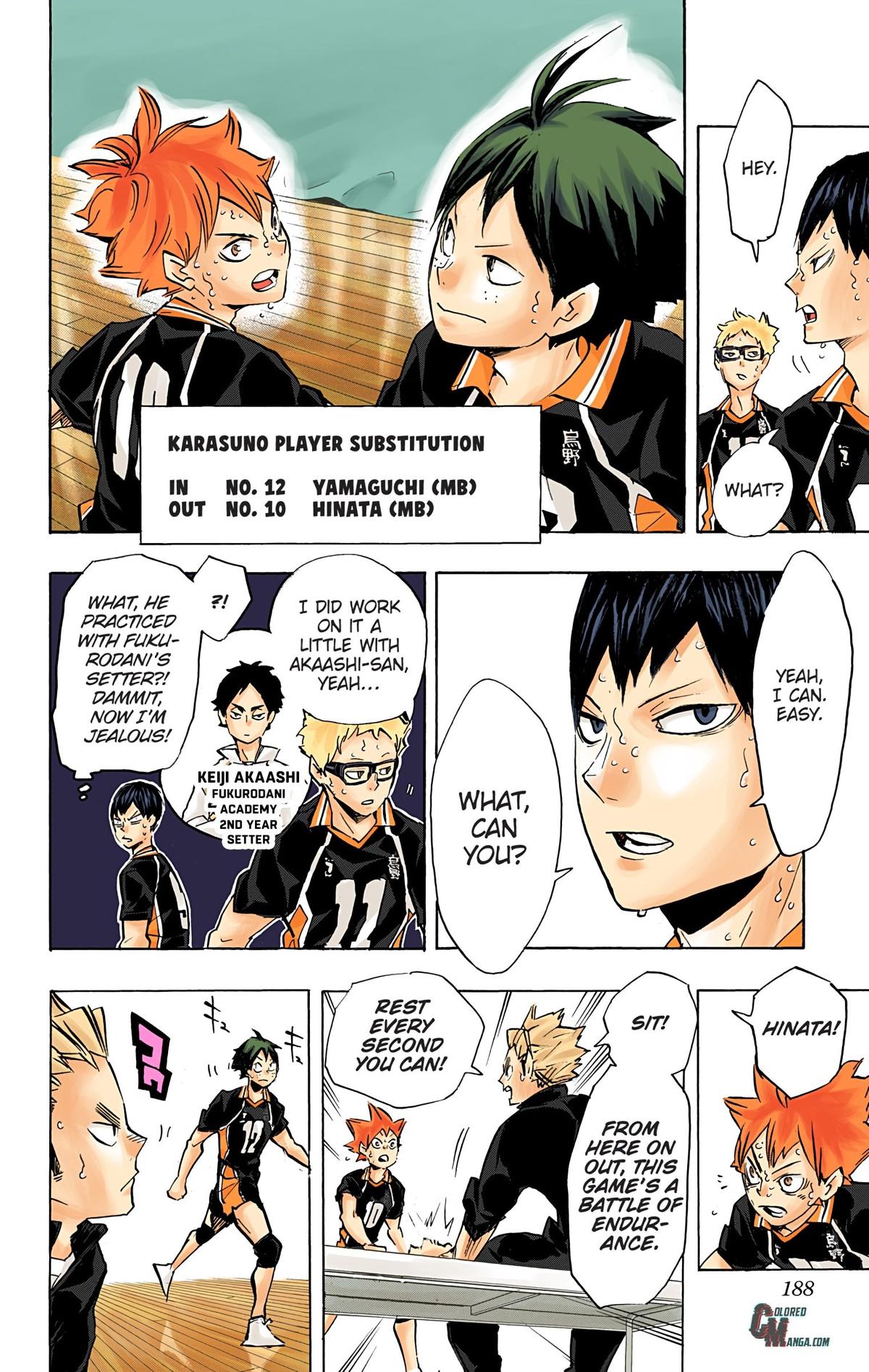 Haikyu!! (Color) Chapter 171