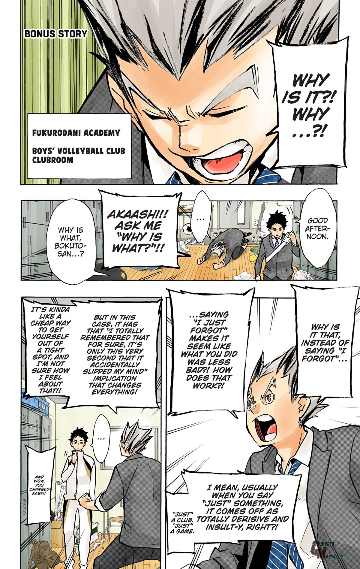 Haikyu!! (Color) Chapter 171