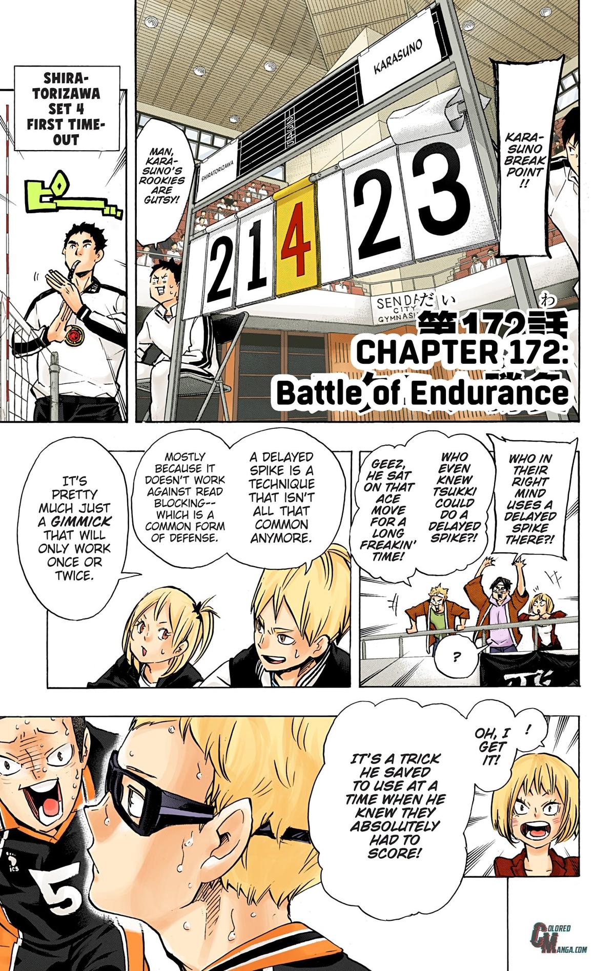 Haikyu!! (Color) Chapter 172