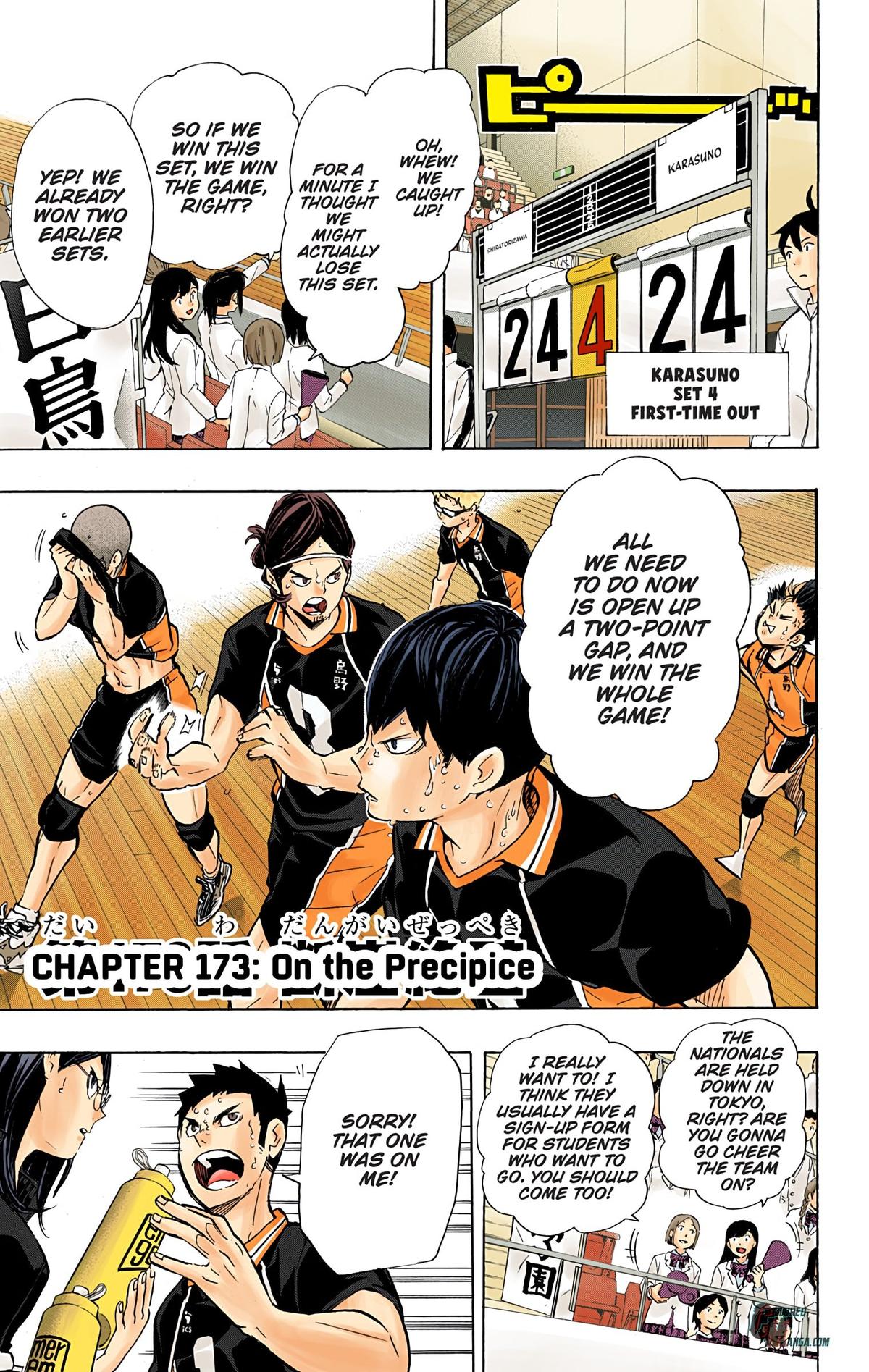 Haikyu!! (Color) Chapter 173