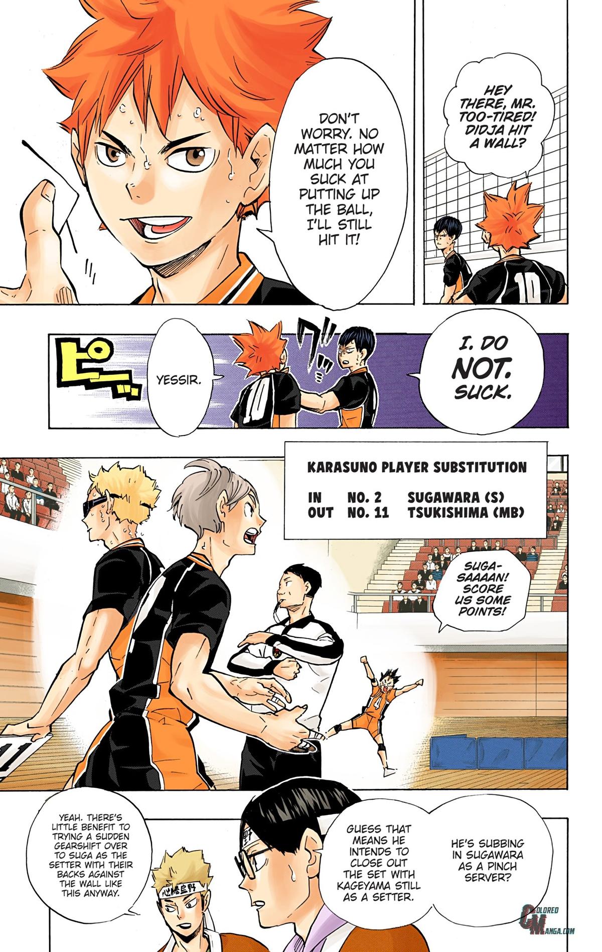 Haikyu!! (Color) Chapter 174
