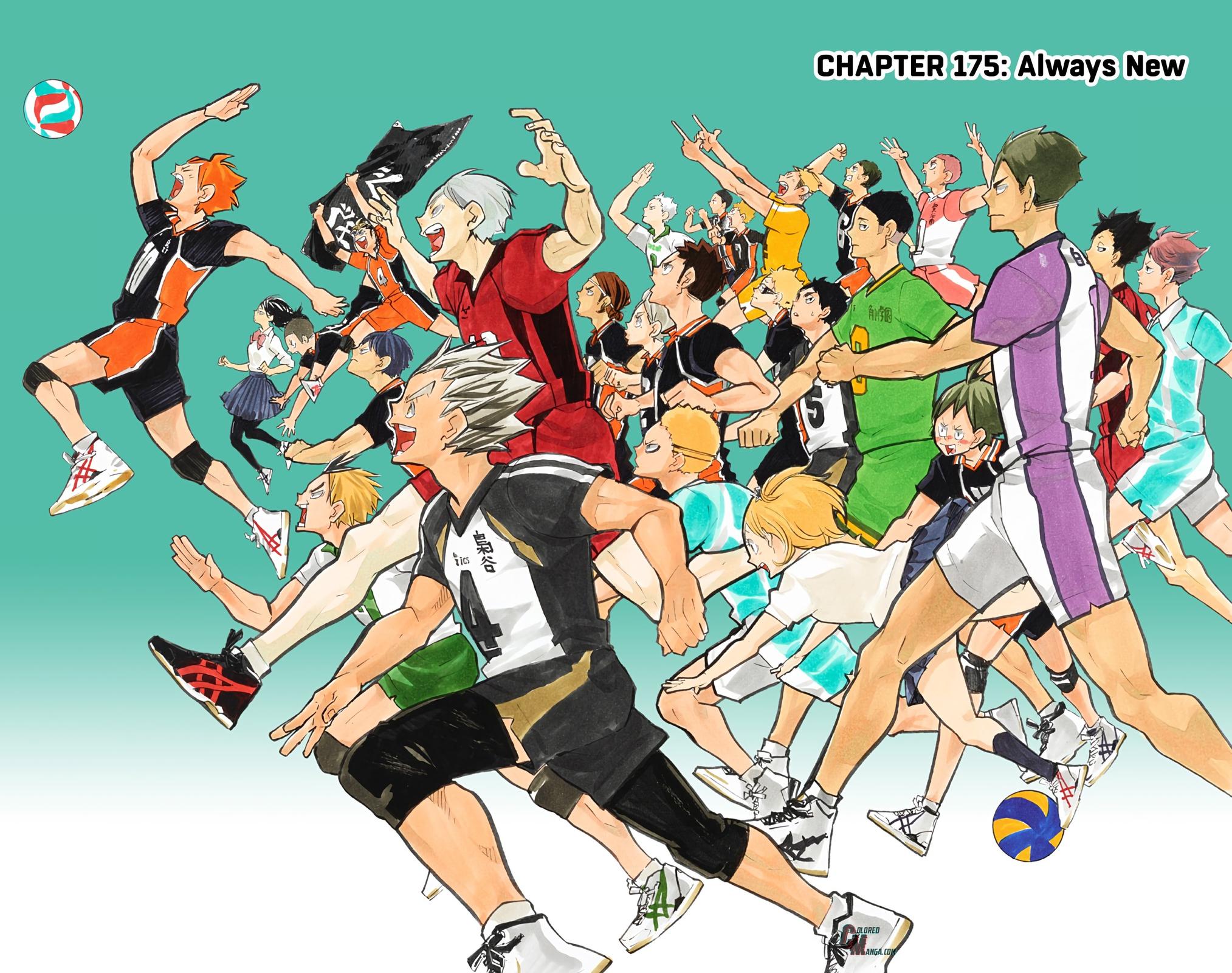 Haikyu!! (Color) Chapter 175