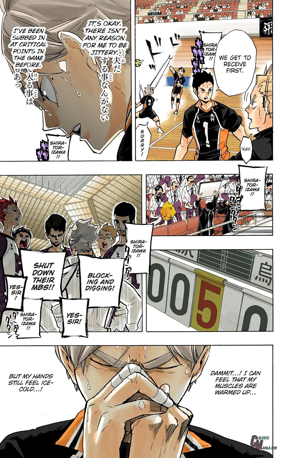 Haikyu!! (Color) Chapter 175