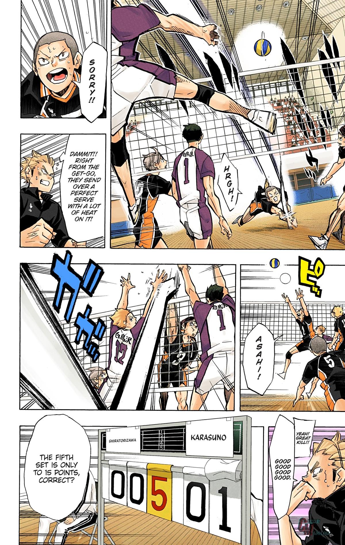 Haikyu!! (Color) Chapter 175