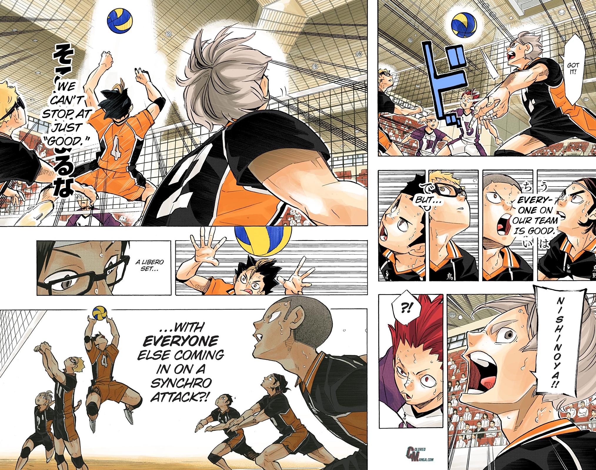Haikyu!! (Color) Chapter 175