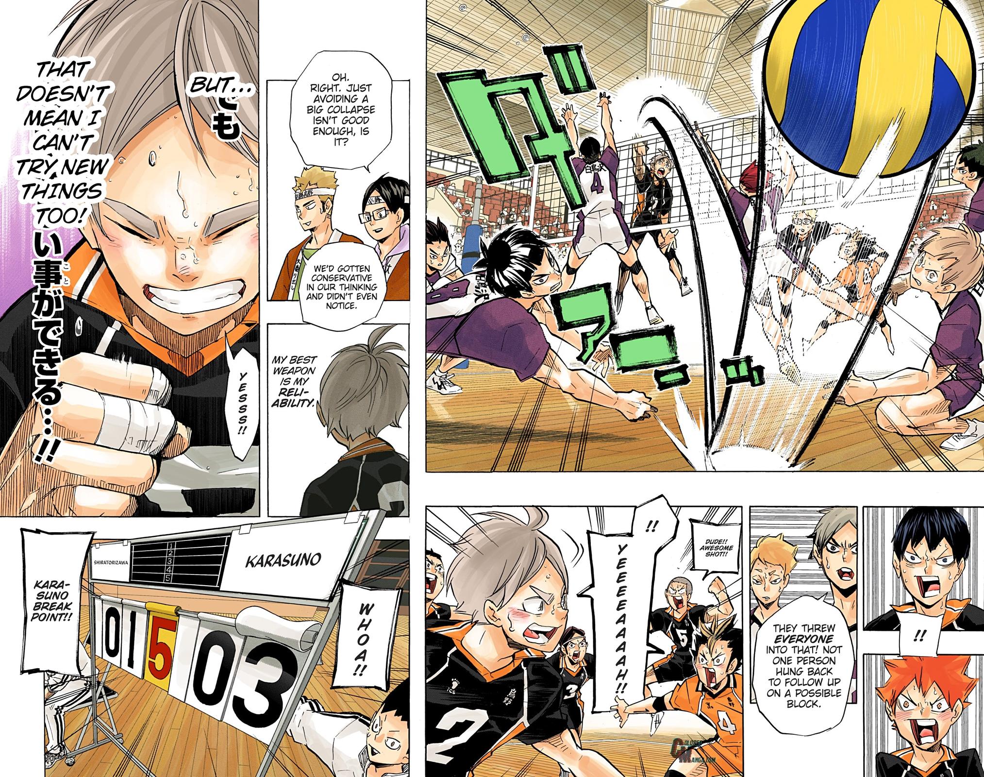 Haikyu!! (Color) Chapter 175