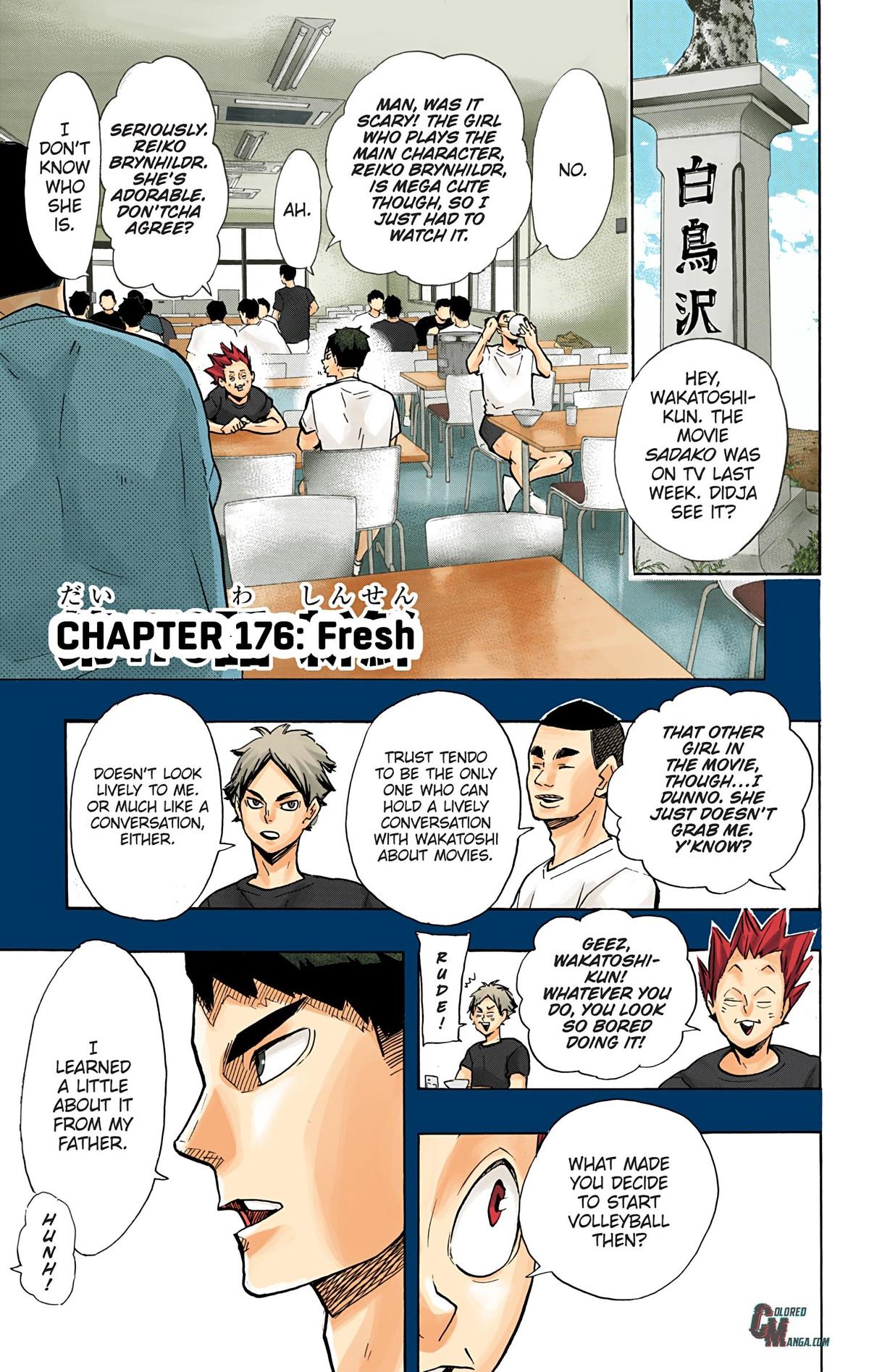 Haikyu!! (Color) Chapter 176
