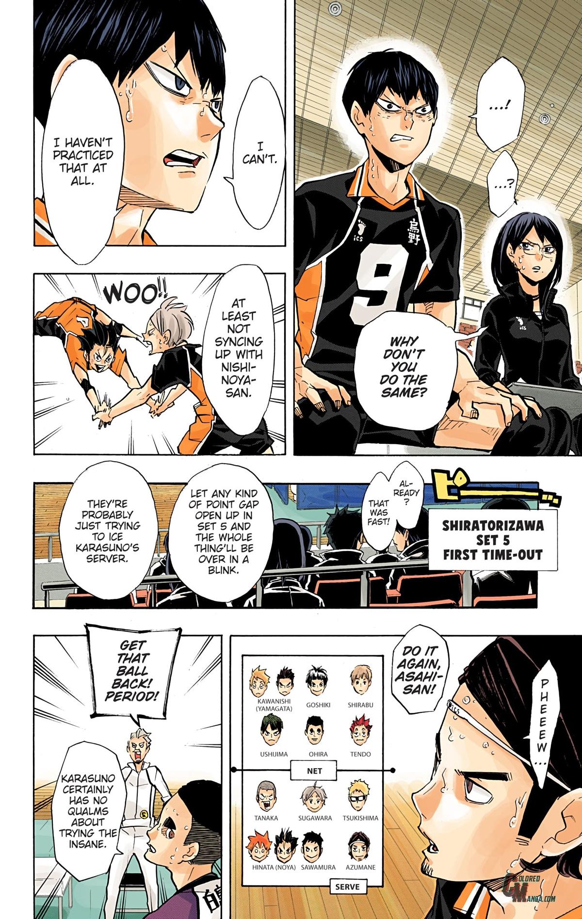 Haikyu!! (Color) Chapter 176