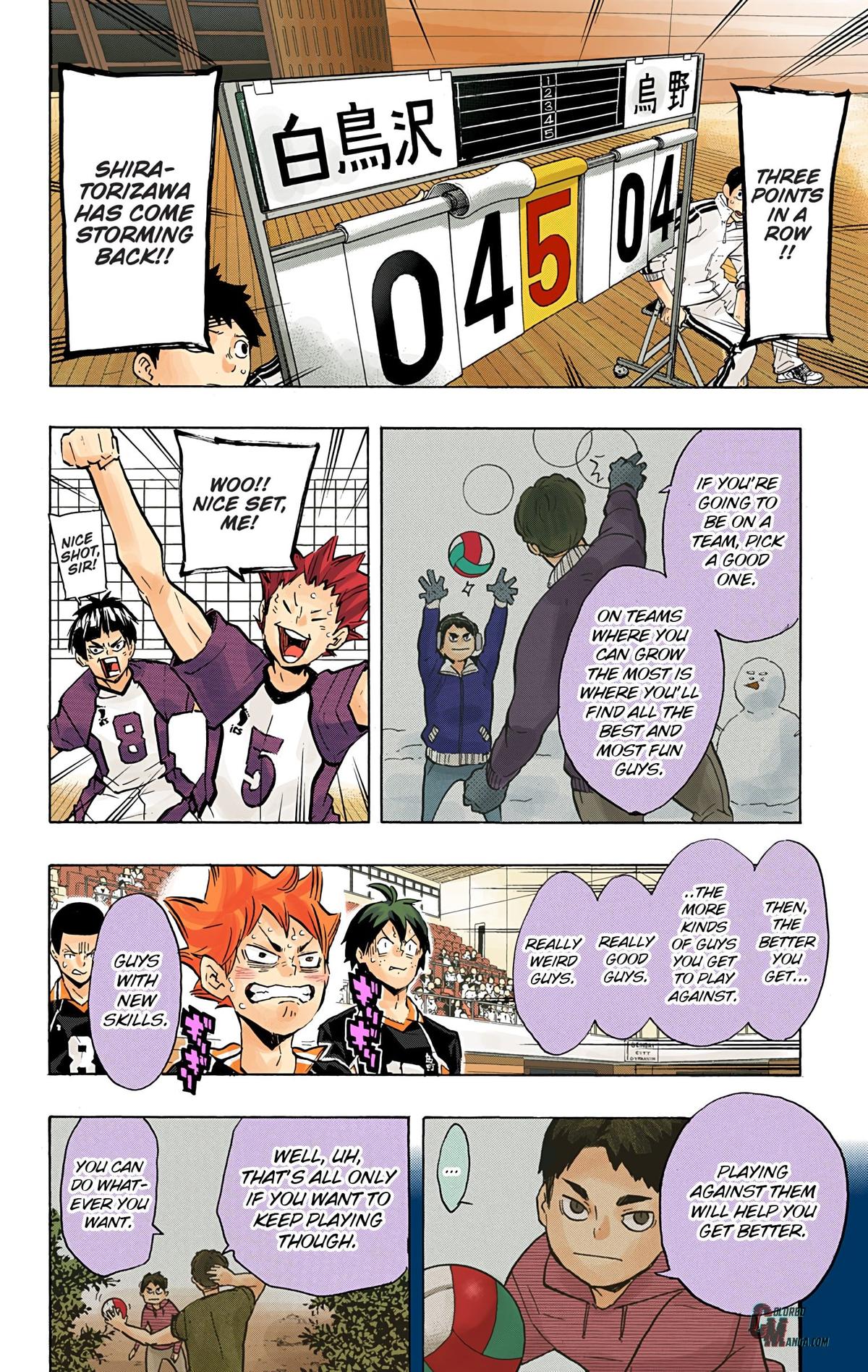 Haikyu!! (Color) Chapter 176