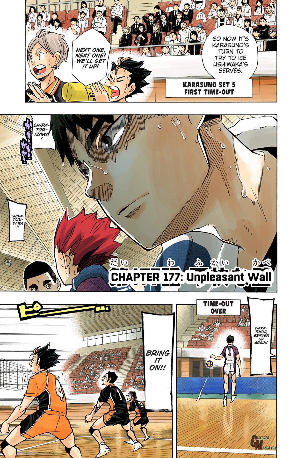 Haikyu!! (Color) Chapter 177